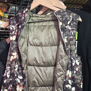 Butterfly Print Women's Puffer Vest